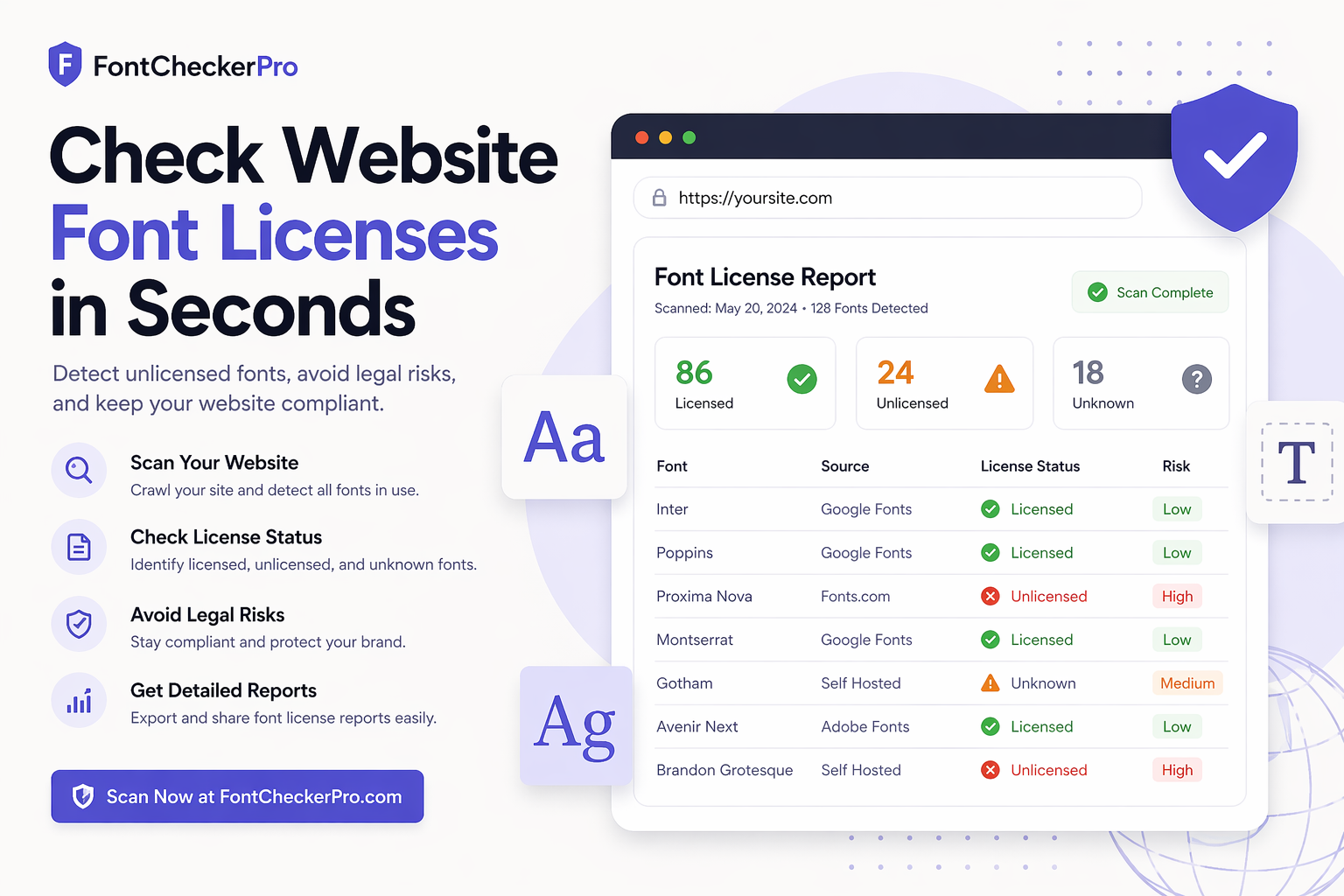 How to check if your website fonts are legally licensed