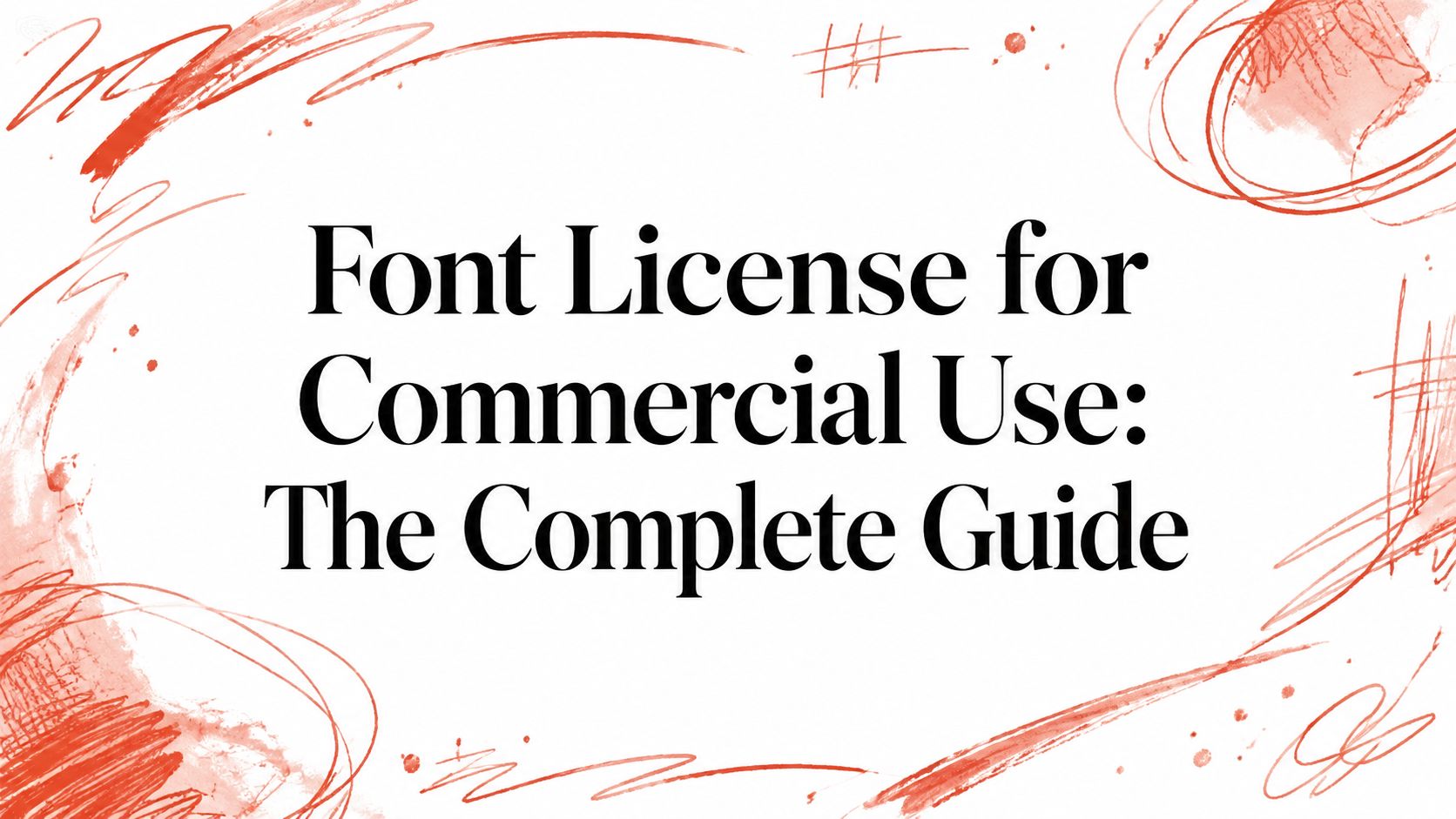 Font License for Commercial Use: The Complete Guide