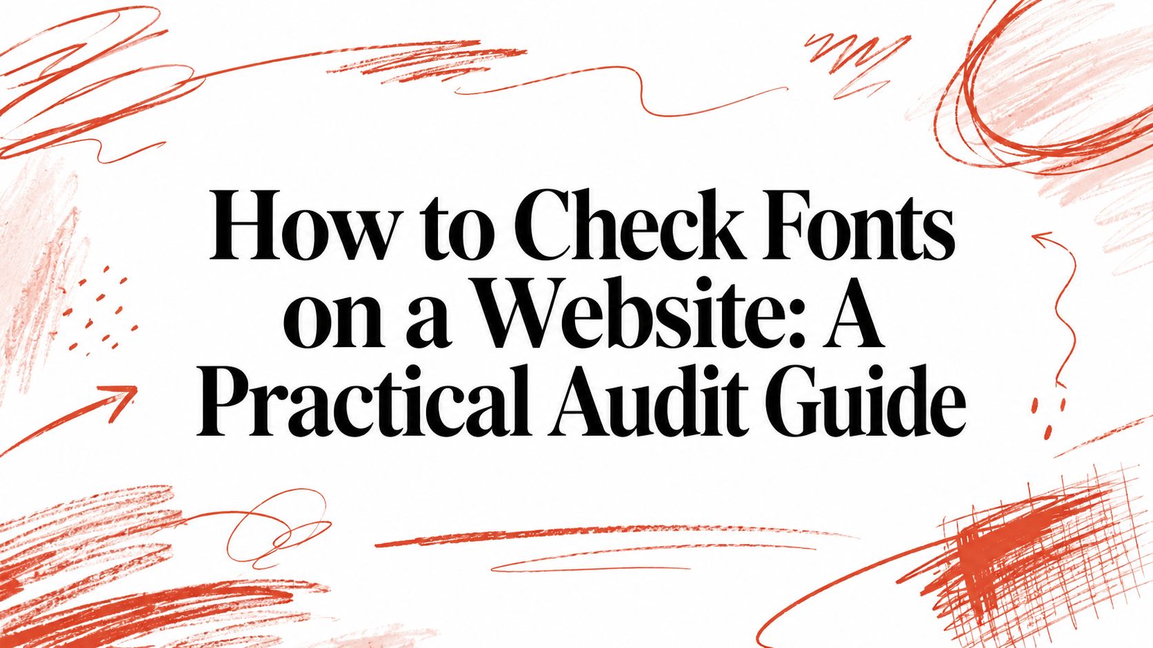How to Check Fonts on a Website: A Practical Audit Guide