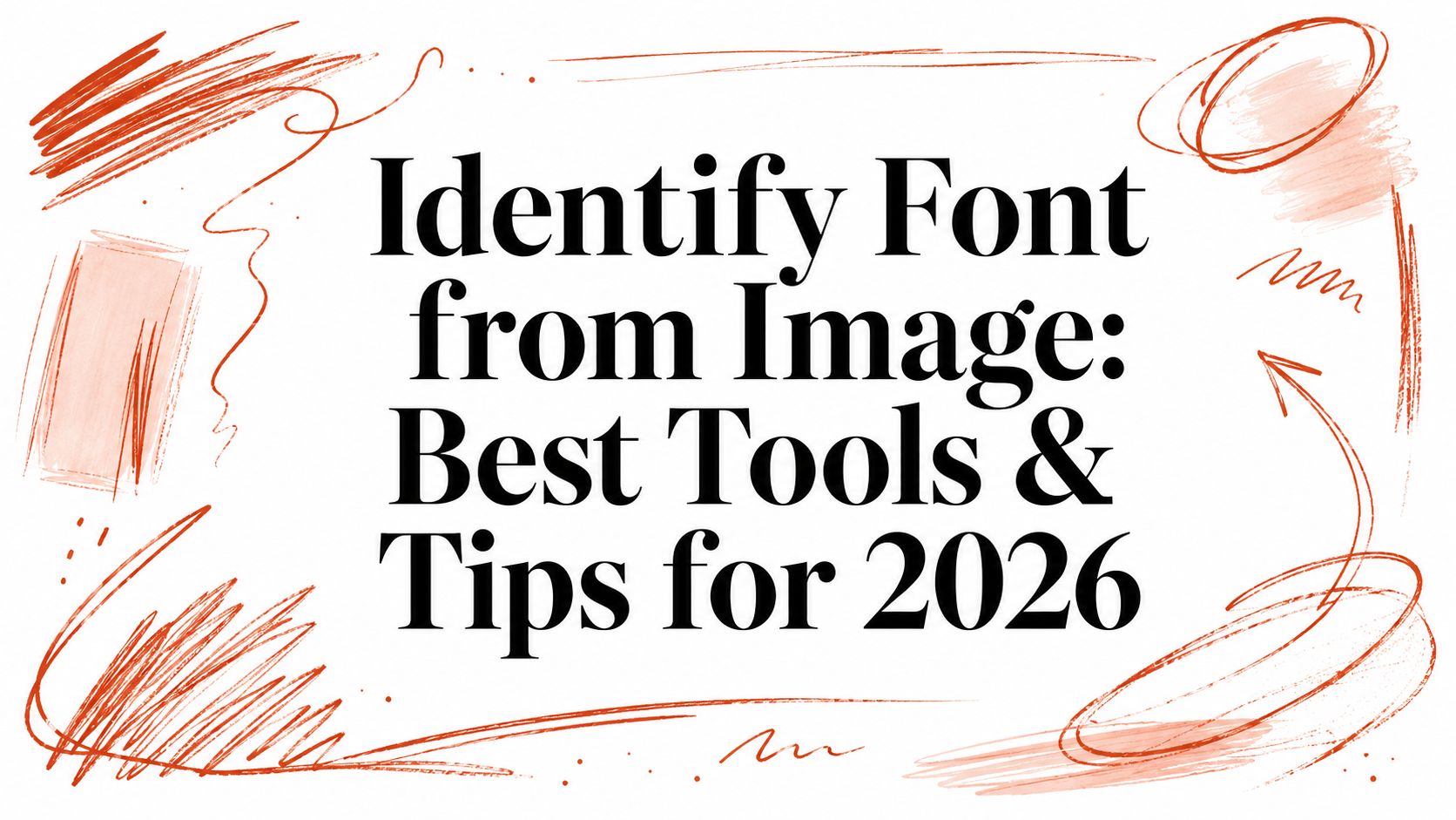 Identify Font from Image: Best Tools & Tips for 2026