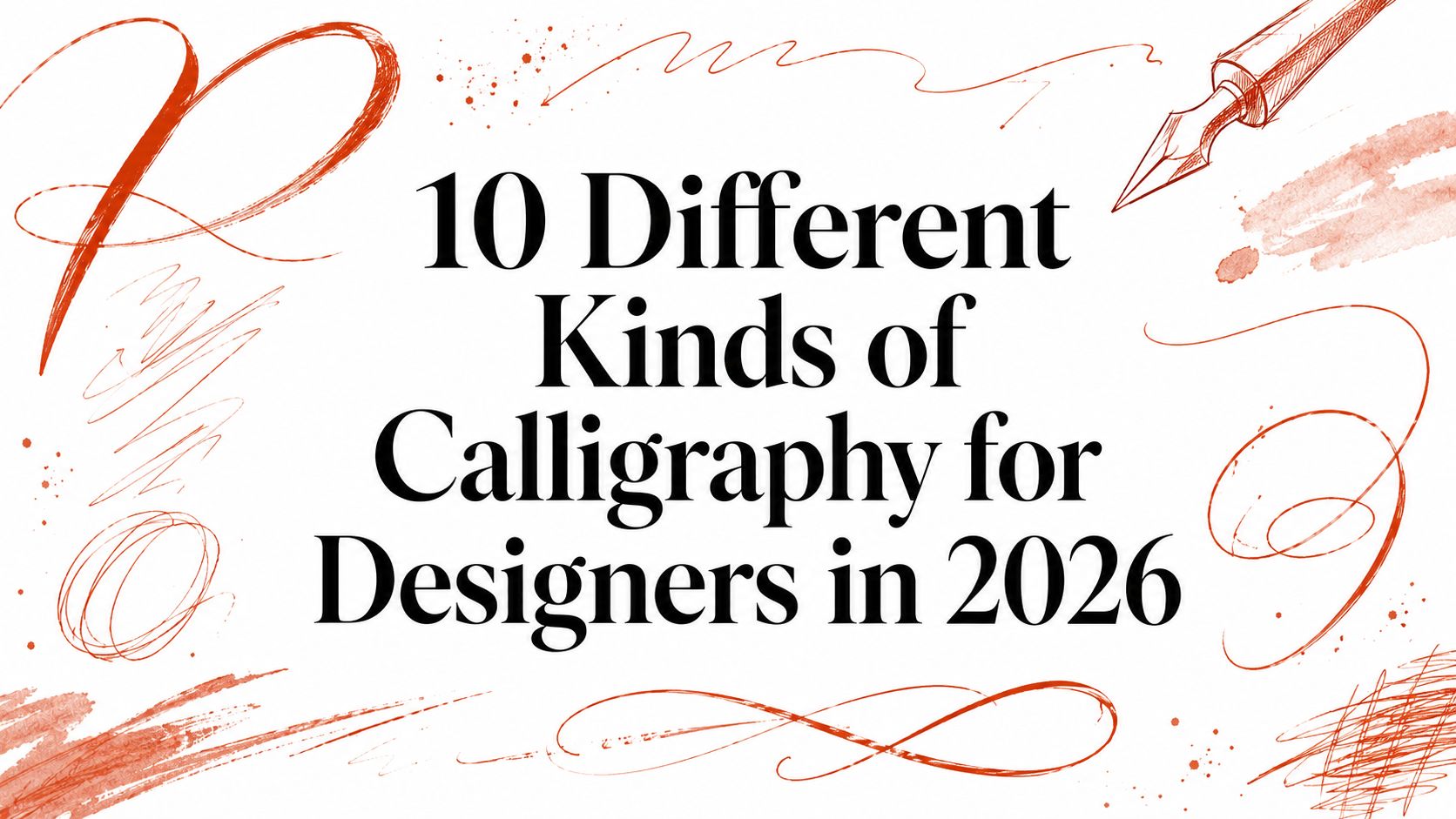 10 Different Kinds of Calligraphy for Designers in 2026