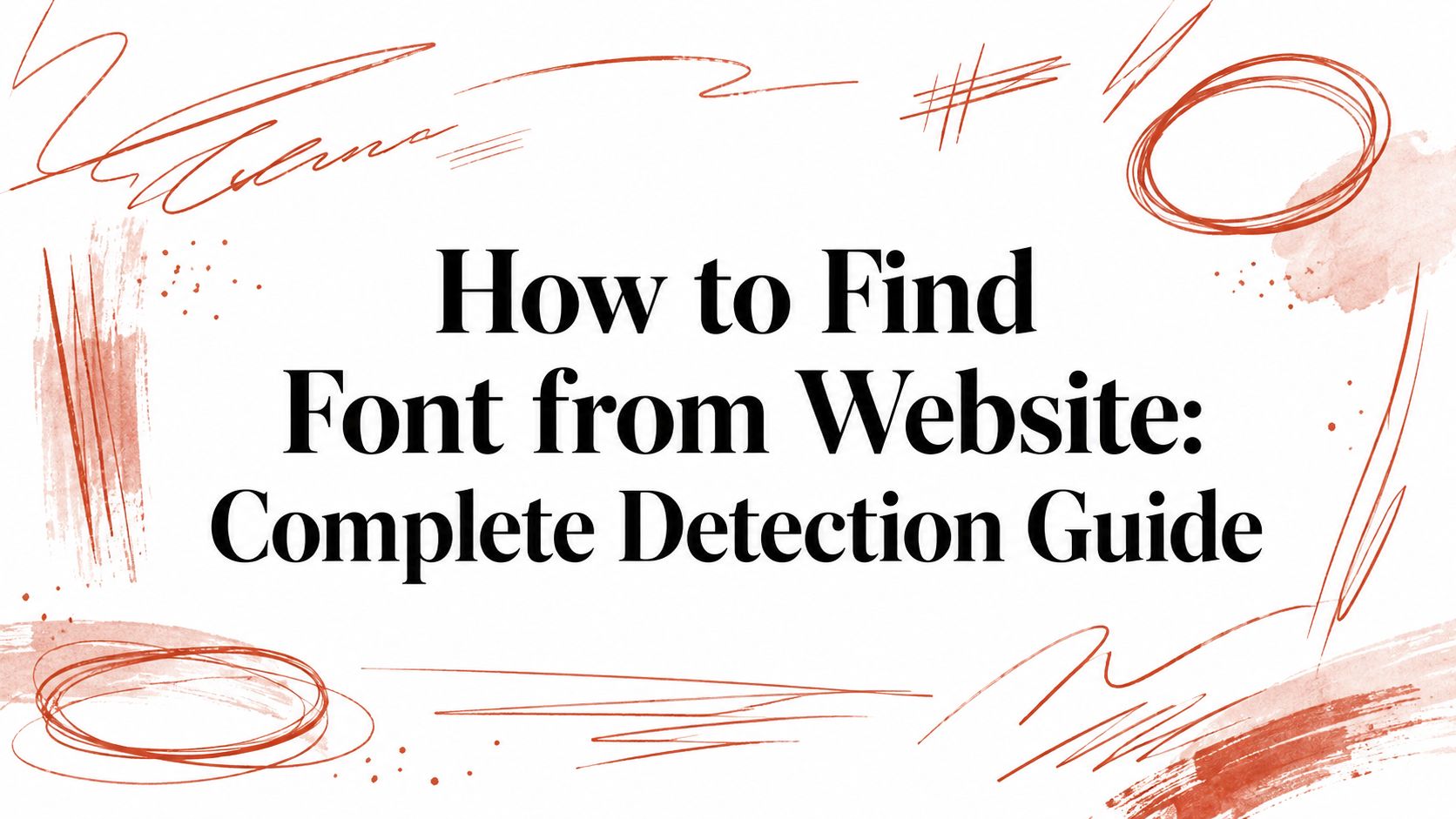 How to Find Font from Website: Complete Detection Guide