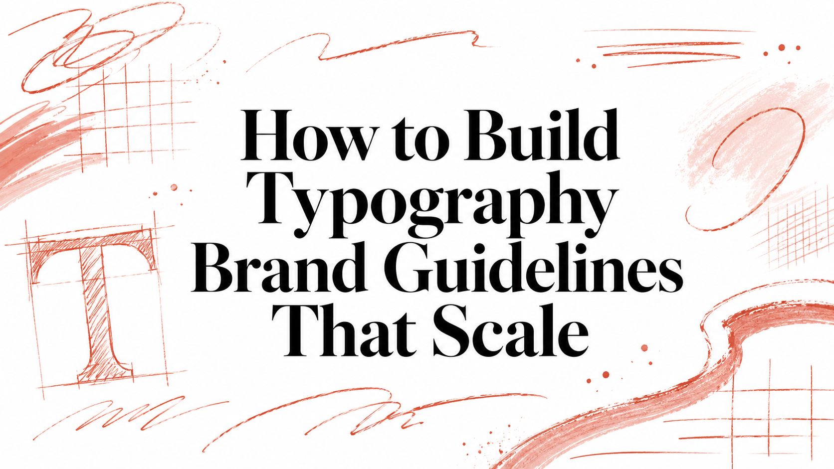 How to Build Typography Brand Guidelines That Scale