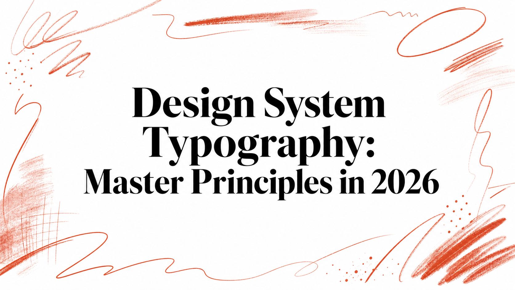 Design System Typography: Master Principles in 2026