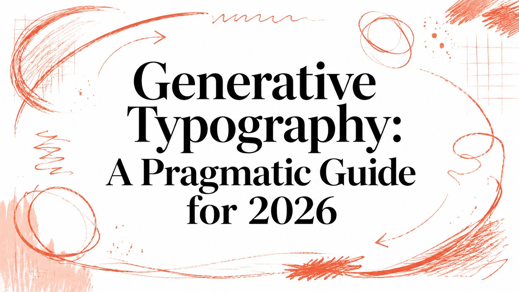 Generative Typography: A Pragmatic Guide for 2026