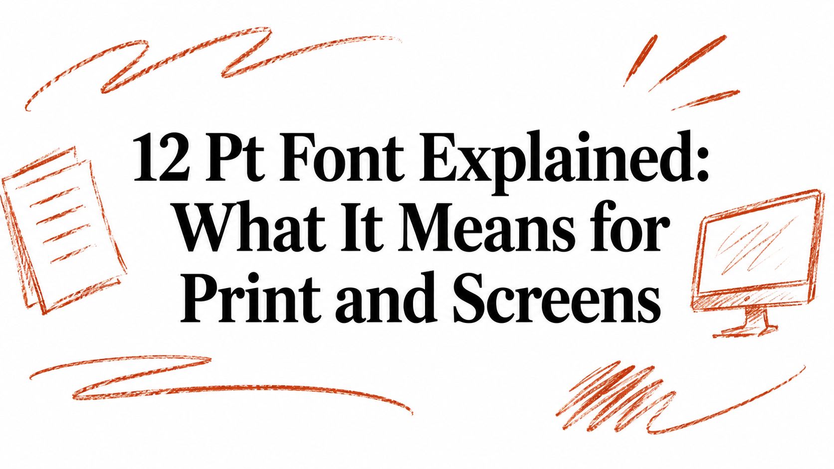 12 Pt Font Explained: What It Means for Print and Screens