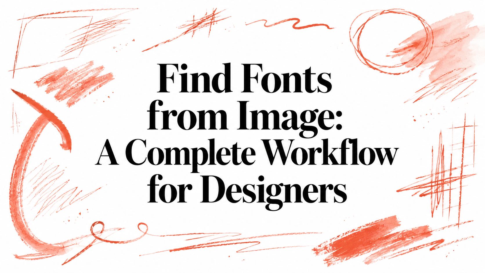 Find Fonts from Image: A Complete Workflow for Designers
