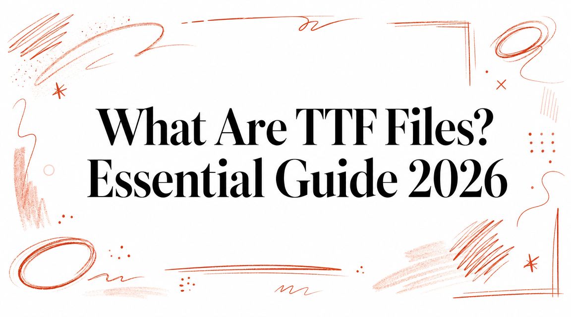 What Are TTF Files? Essential Guide 2026