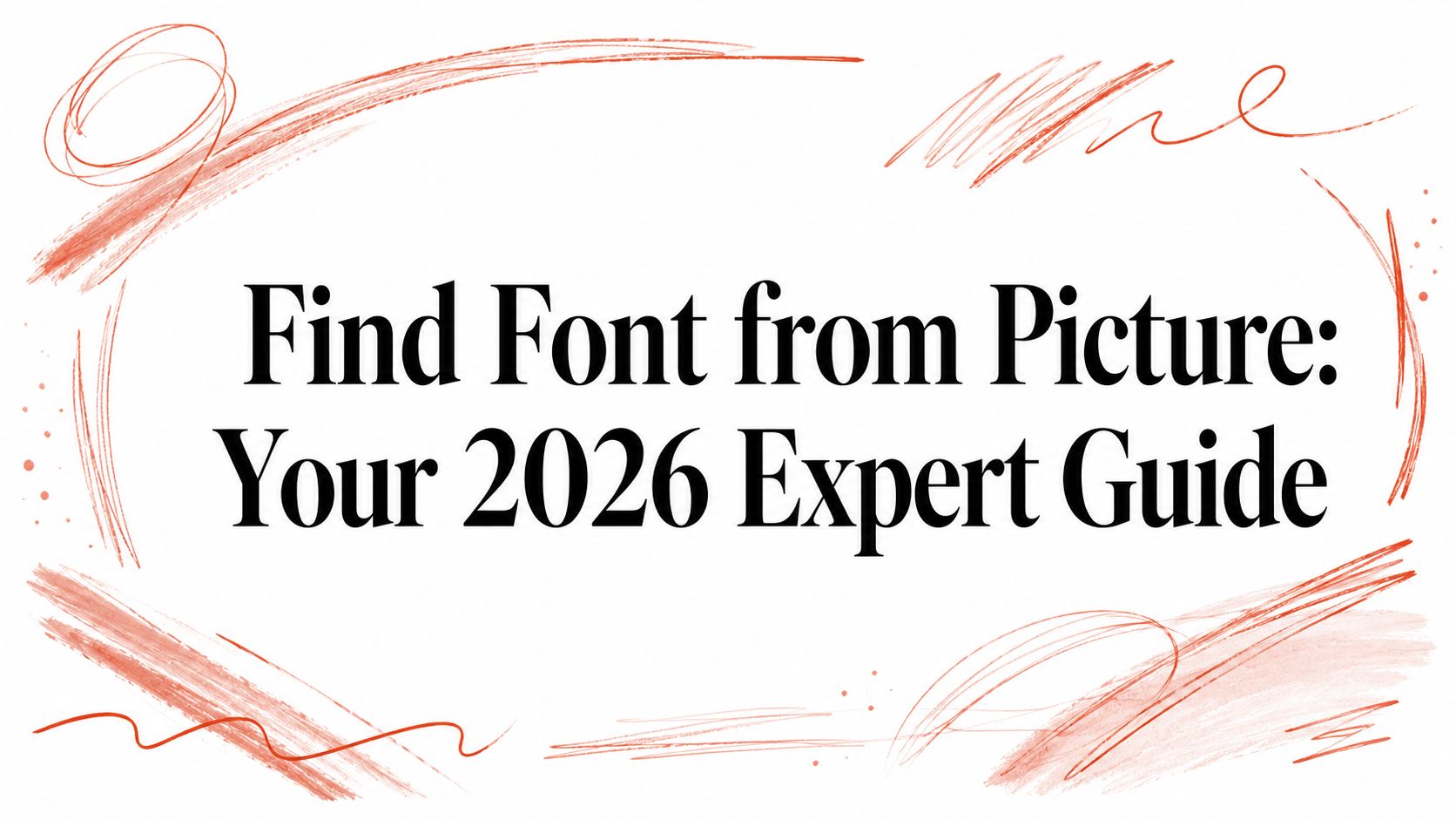 Find Font from Picture: Your 2026 Expert Guide